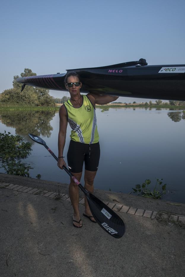 Ana Belén Rey, madre de familia y campeona del mundo
