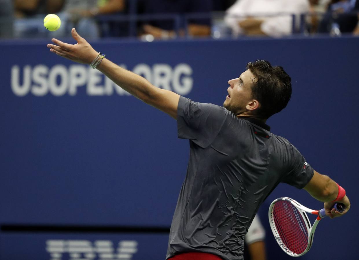 Las mejores imágenes del partido entre Rafa Nadal y Dominic Thiem