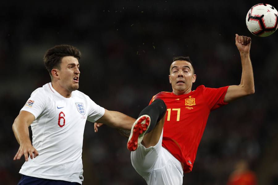 Las mejores imágenes del Inglaterra-España