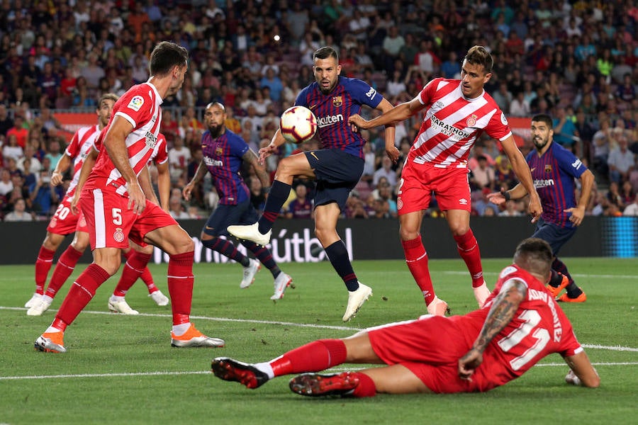Las mejores imágenes del Barcelona-Girona