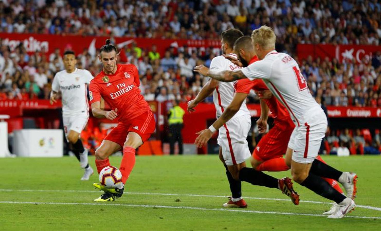 El Sevilla-Real Madrid, en imágenes