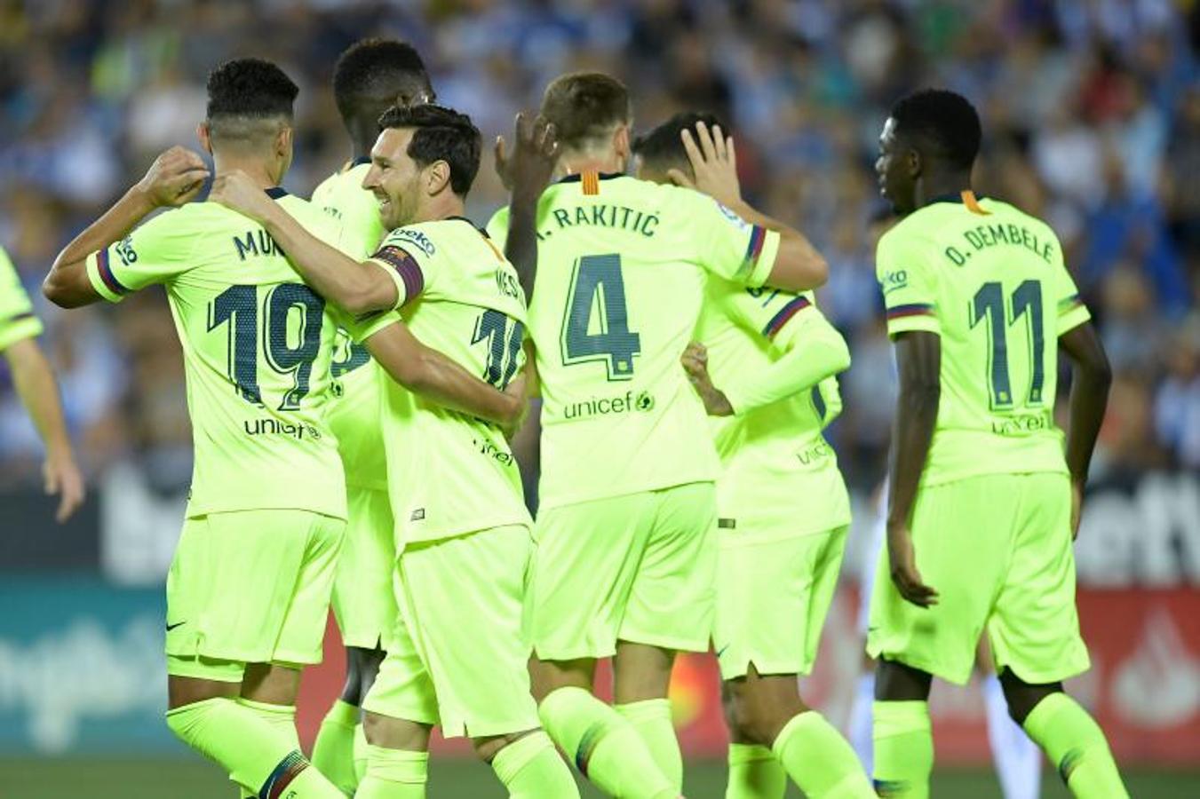 El Leganés-Barcelona, en imágenes