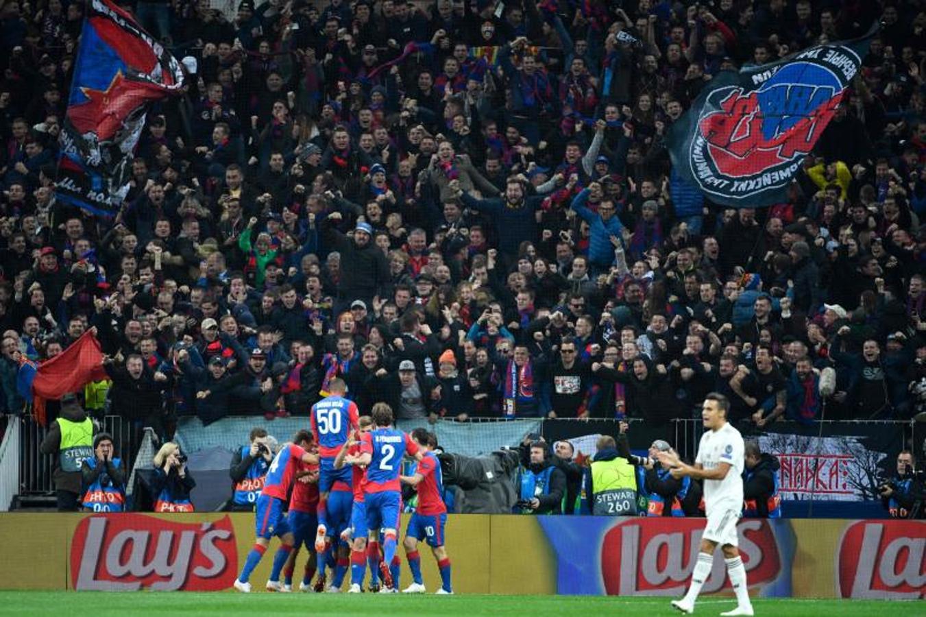 El CSKA-Real Madrid, en imágenes