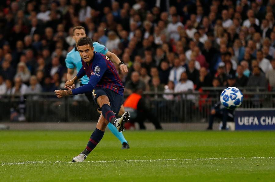 Las mejores imágenes del Tottenham-Barcelona