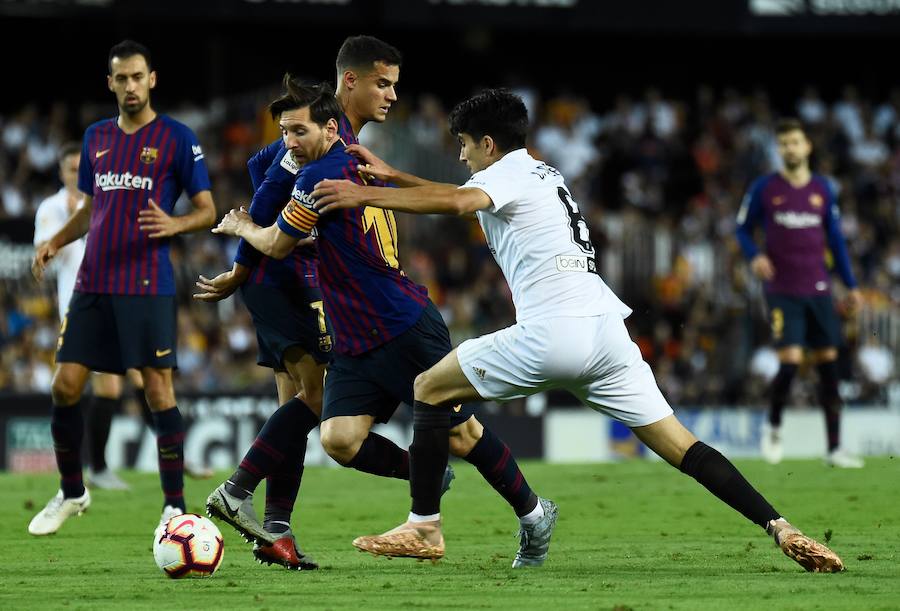 Las mejores imágenes del Valencia-Barcelona