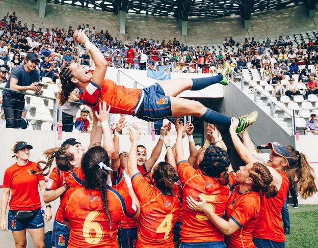 El rugby español ensaya la paridad