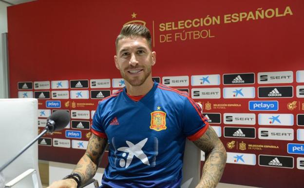 Ramos: «Me sientan bien los penaltis, desde Hierro no los lanza un central»