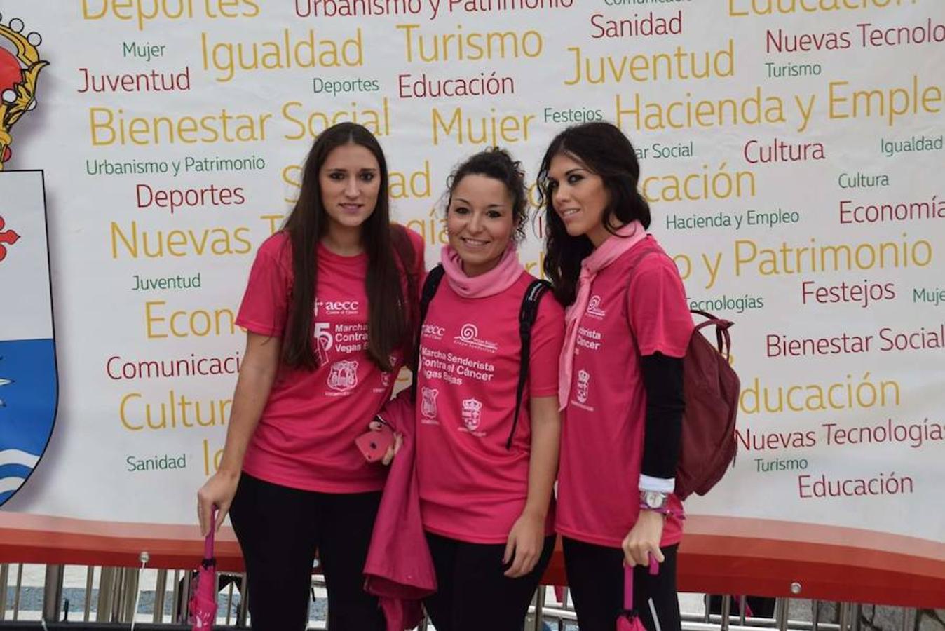 La Marea Rosa desborda Puebla de la Calzada y Montijo