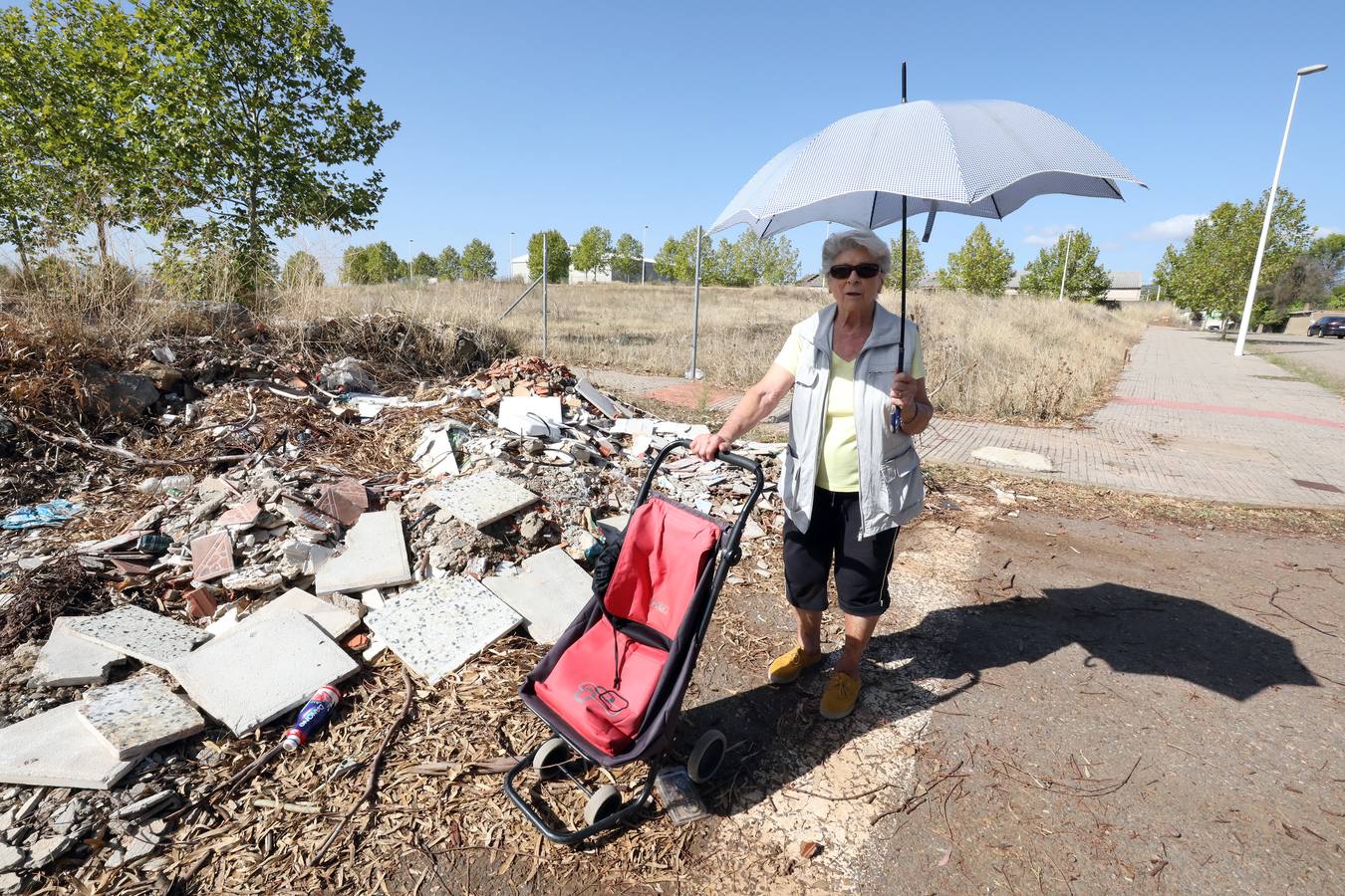 Dejadez en la calle del Palo en Mérida