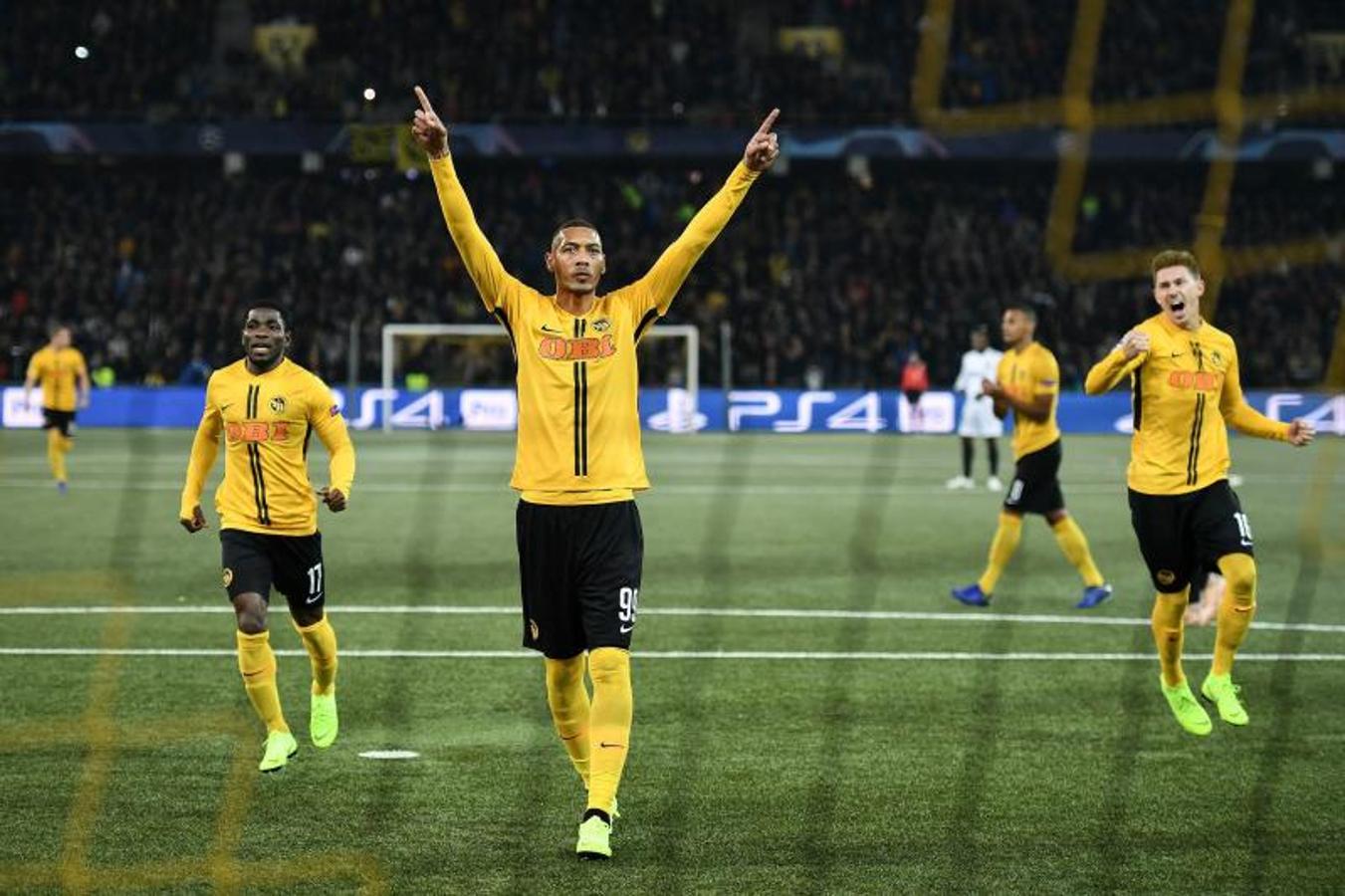 El Young Boys - Valencia, en imágenes