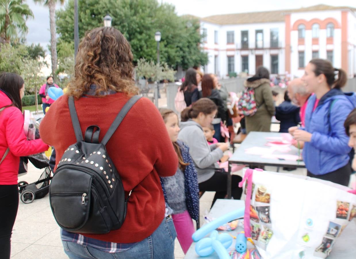 El rosa llena de solidaridad Jerez para avanzar en la lucha contra el cáncer