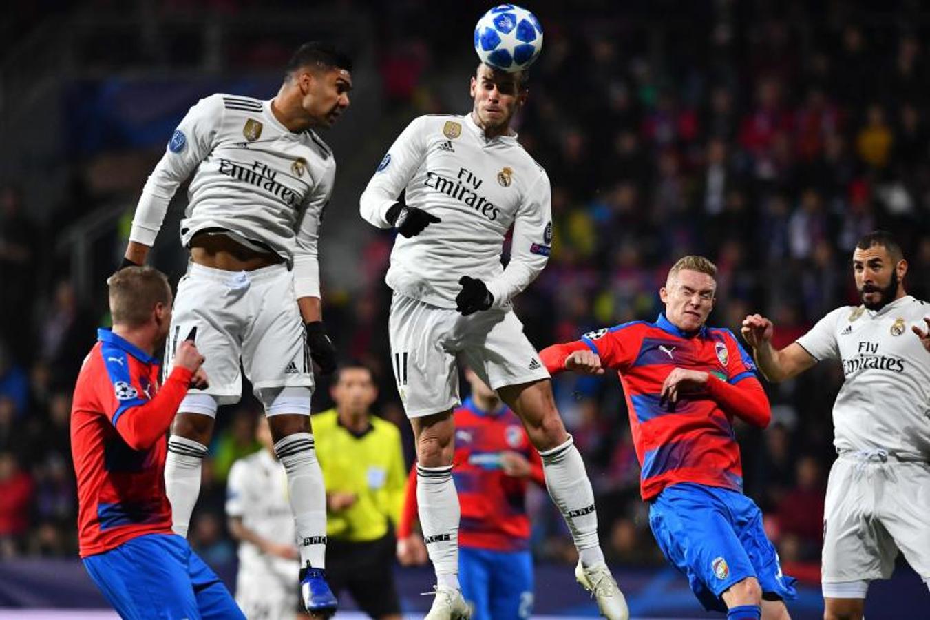 El Viktoria Pilsen-Real Madrid, en imágenes