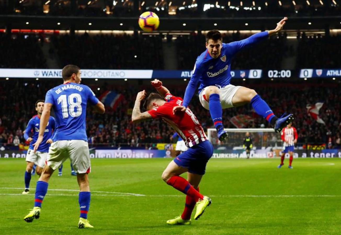 El Atlético de Madrid-Athletic de Bilbao, en imágenes