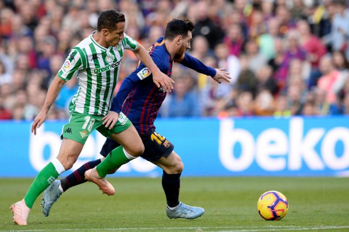 El Barcelona-Betis, en imágenes