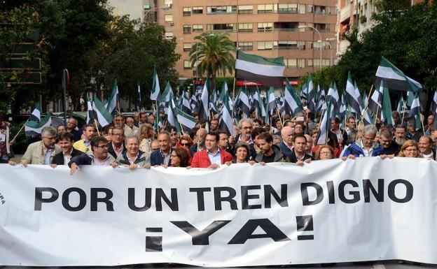 Esperan 10.000 personas en la mayor manifestación de los últimos 15 años en Cáceres