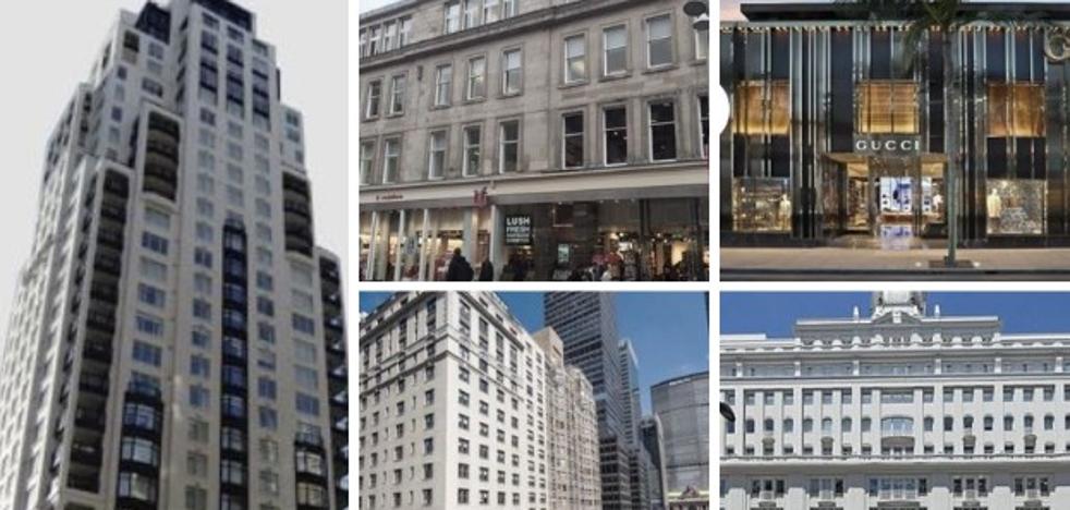 Diez edificios comprados por Amancio Ortega