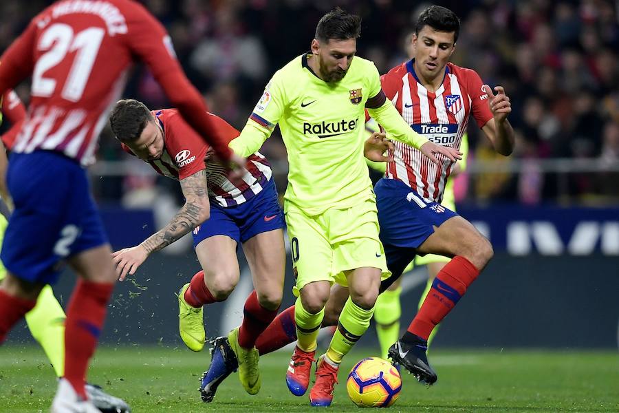 Las mejores imágenes del Atlético-Barcelona