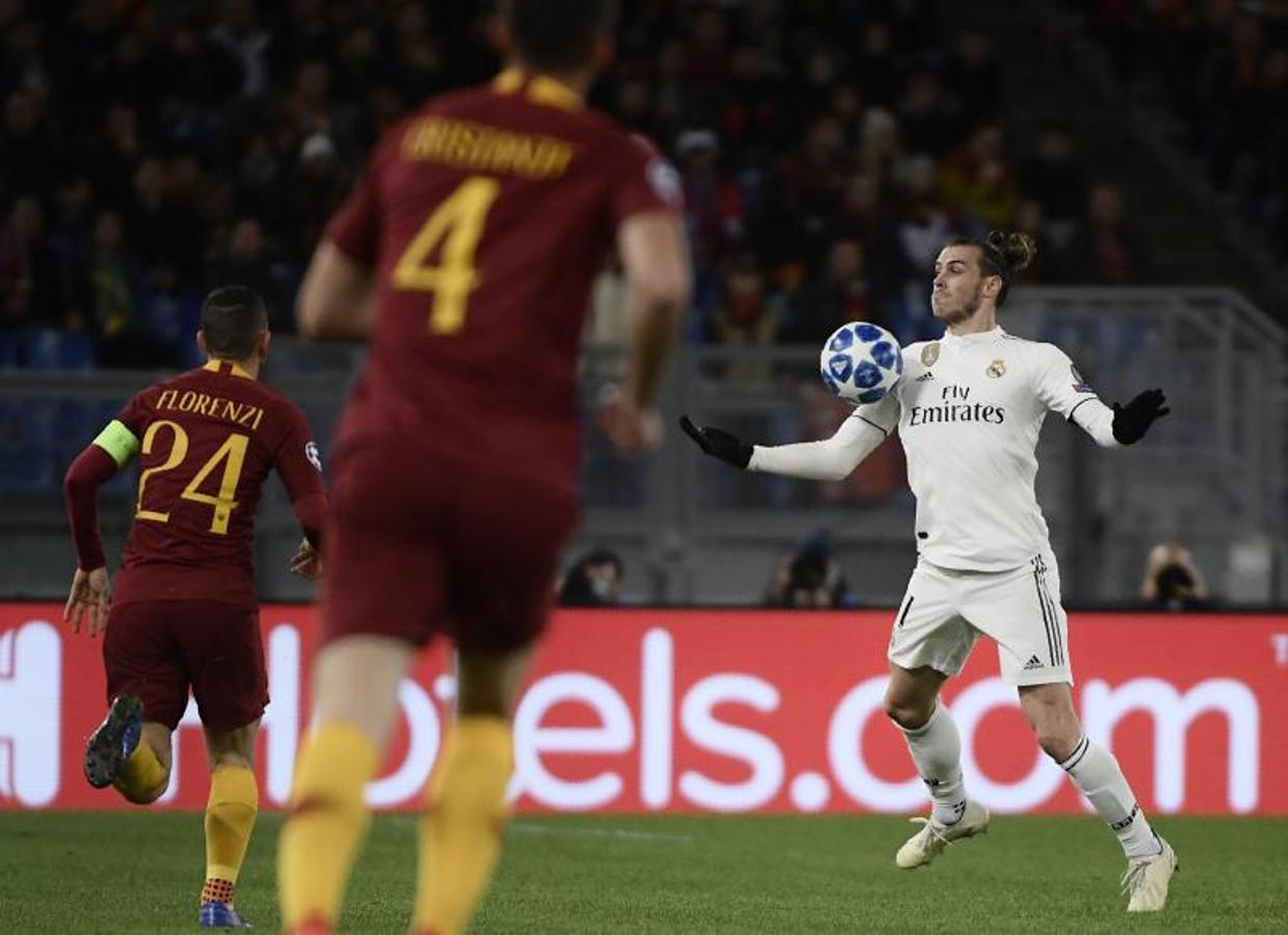 El Roma-Real Madrid, en imágenes