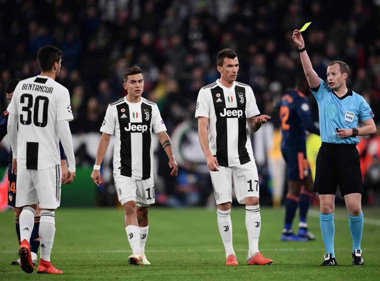 El Juventus-Valencia, en imágenes