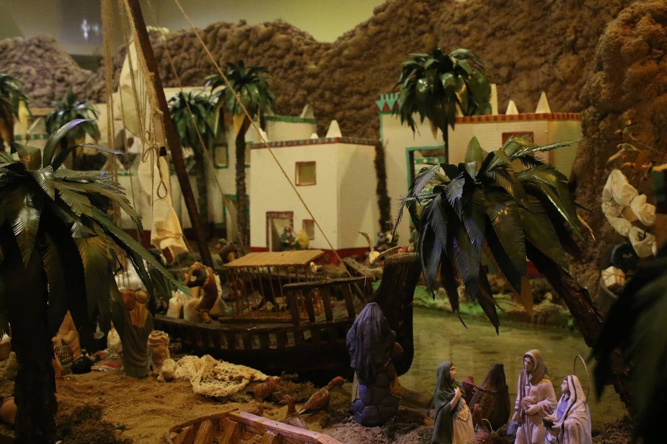 El Belén 'Santa Ángela' inicia la Navidad en Jerez