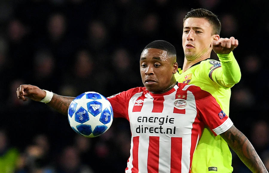 Las mejores imágenes del PSV-Barcelona