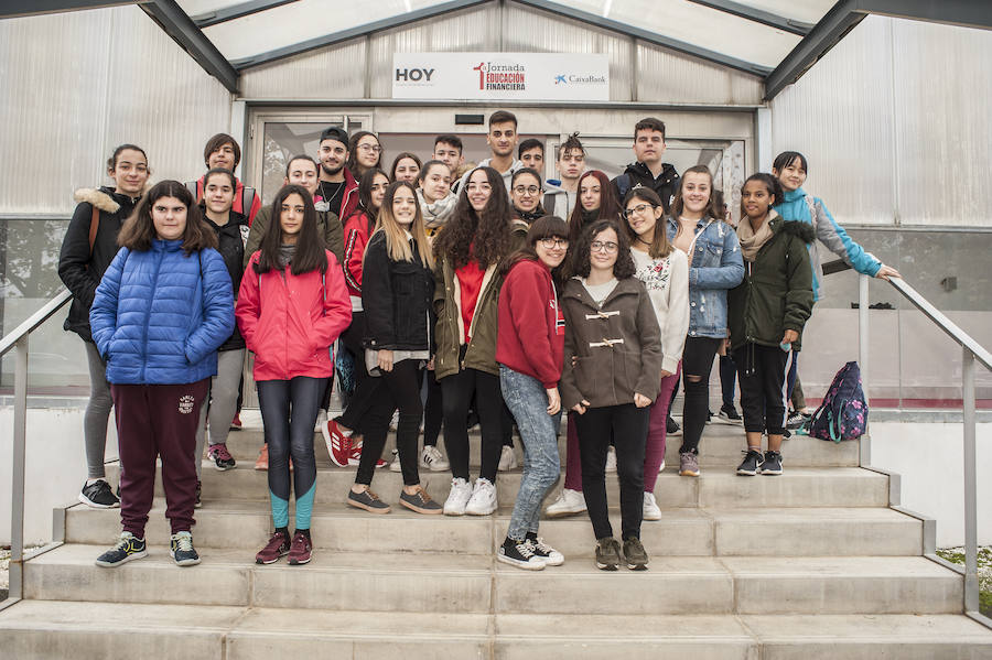Grupos de la I Jornada de Educación Financiera de Caixabank