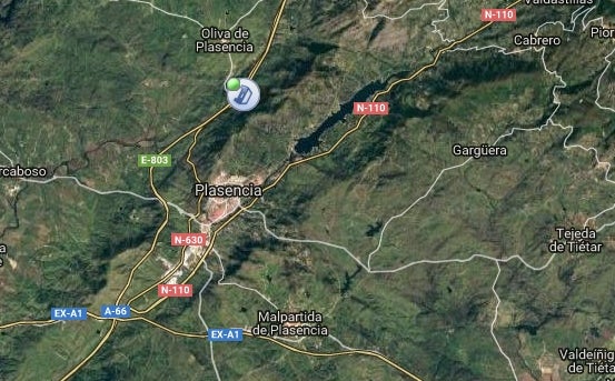 El accidente de un camión en la A-66 obliga a cortar un carril cerca de Plasencia