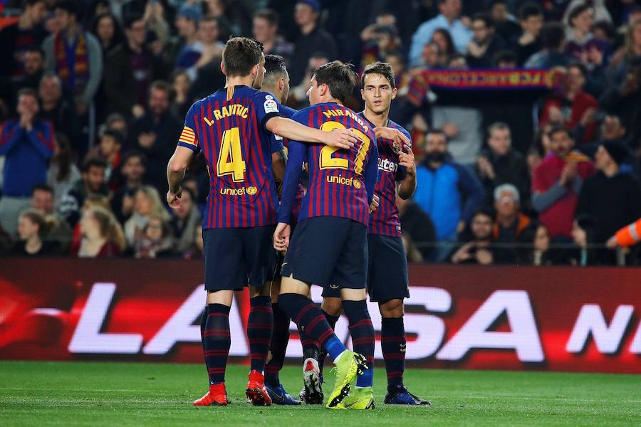 Las mejores imágenes del Barcelona-Cultural Leonesa