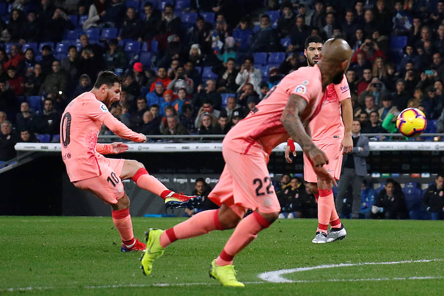 Las mejores imágenes del Espanyol-Barcelona