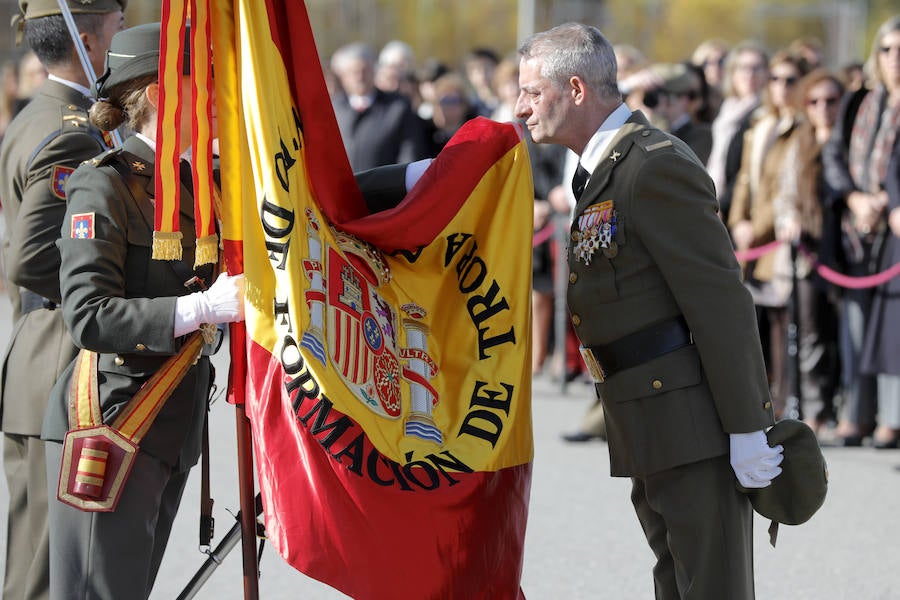 Actos castrenses en el Cefot 1 de Cáceres