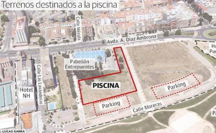 7 de marzo. La piscina de la margen derecha estará terminada a finales de 2019. Podrá utilizarse en invierno,verano y permitirá celebrar competiciones oficiales. :: 