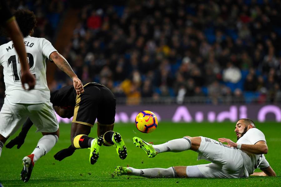 Real Madrid-Rayo, en imágenes