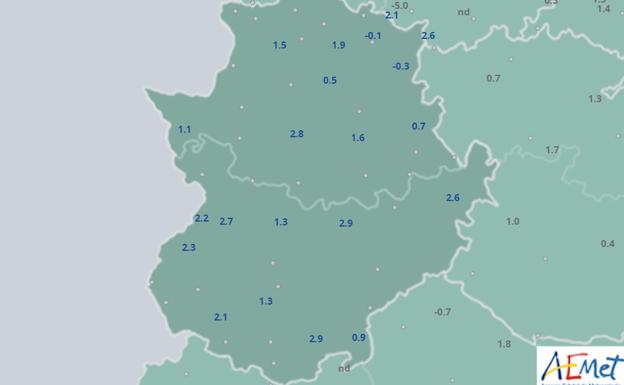 La última semana del otoño comienza con temperaturas bajo cero en la región