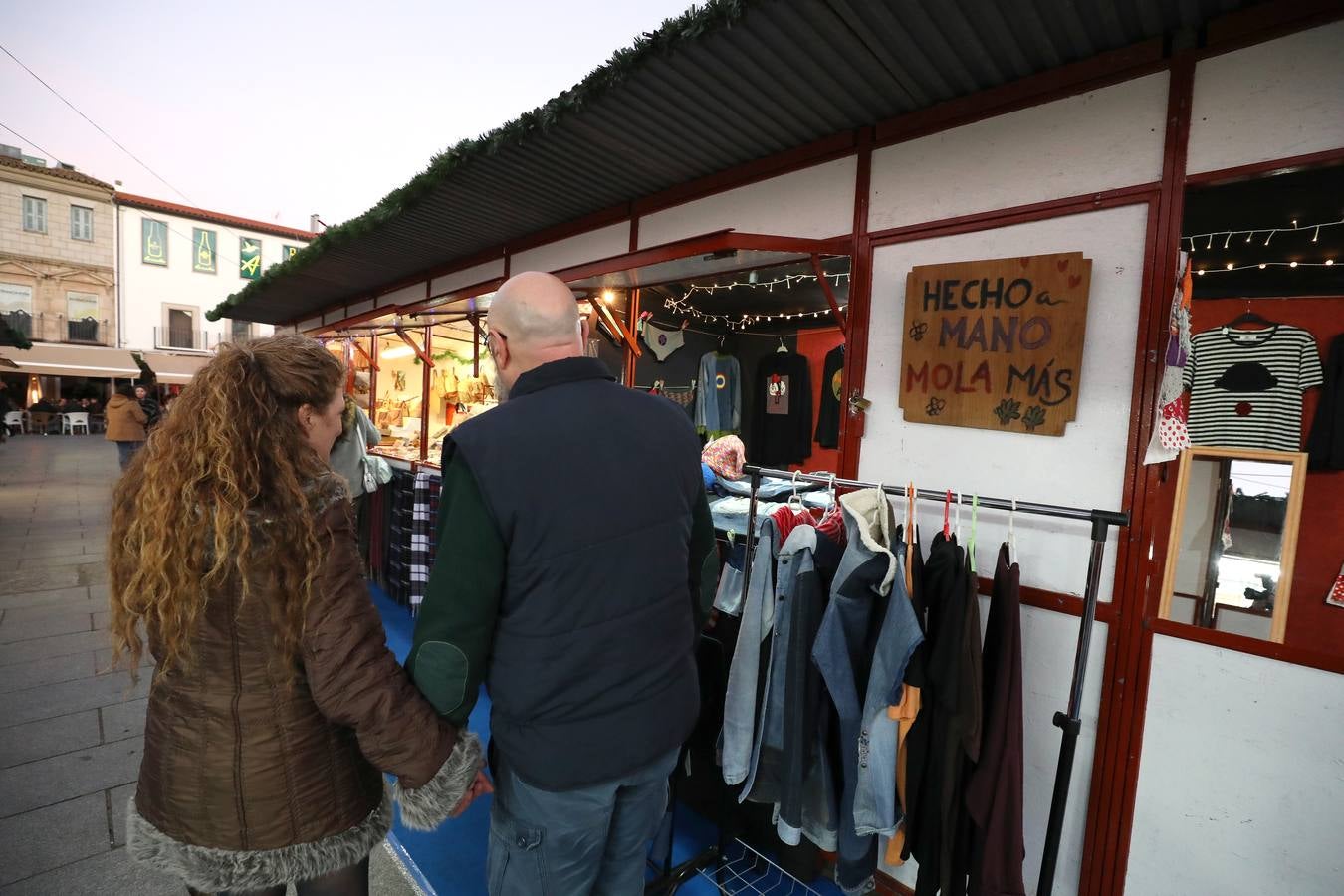 Mercadillo navideño en Mérida