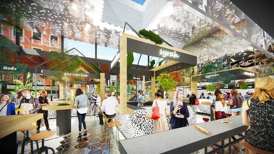 Aspecto que tendrá el nuevo mercado de Calatrava en Mérida