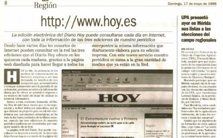 HOY.ES: Dos décadas al servicio de la inmediatez