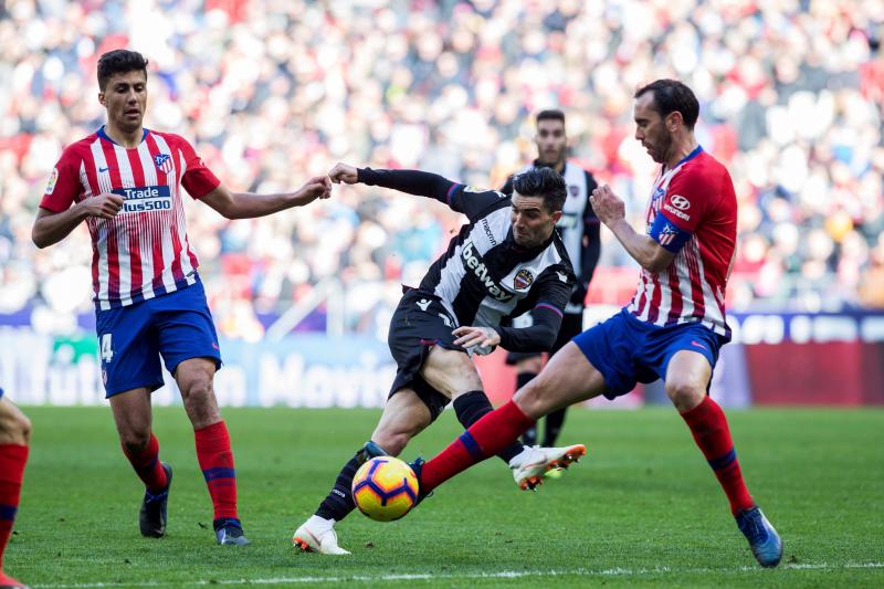 Las mejores imágenes del Atlético-Levante