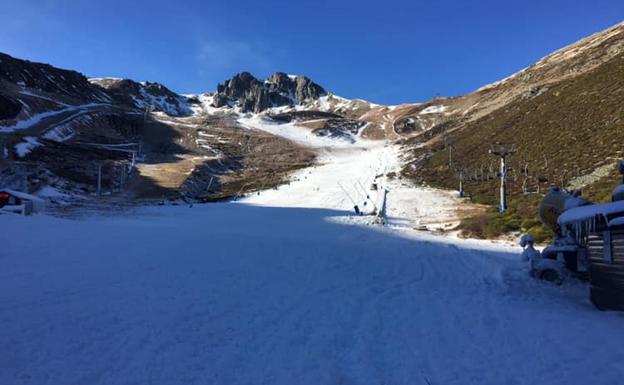 La nieve de León se pone en marcha