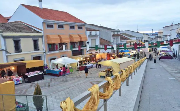 El mercado artesanal del barrio de San Sebastián el año pasado.