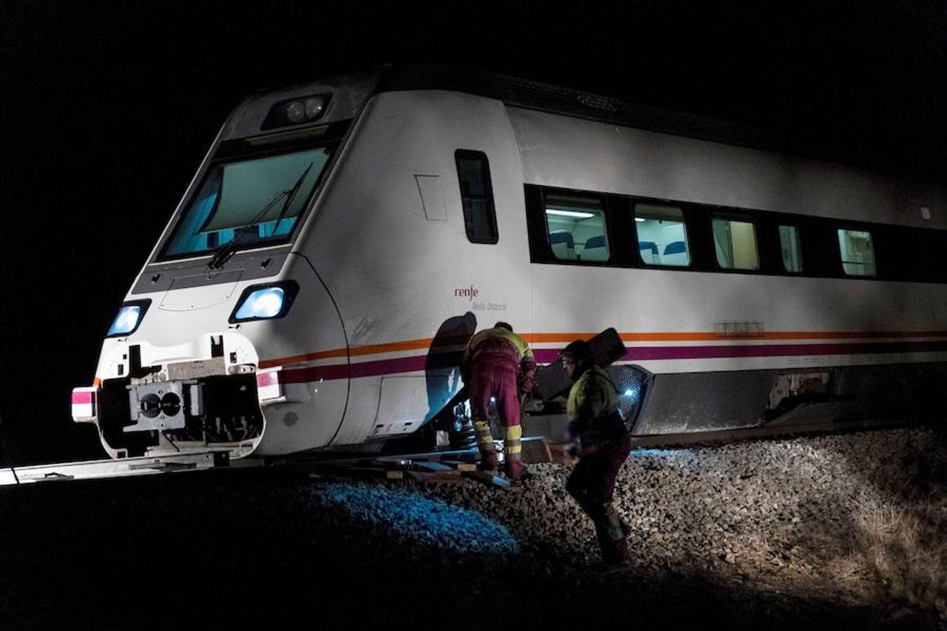 Adif confirma que el tren descarriló en Torrijos por un sabotaje