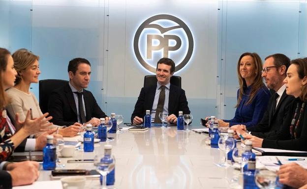 El PP sitúa en mayo el primer test de estrés de la estrategia de Casado