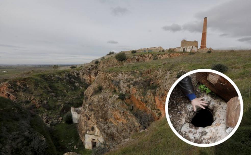 Las minas de Aldea Moret siguen teniendo zonas peligrosas con pozos sin sellar