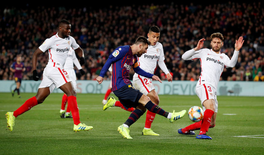 Las mejores imágenes del Barcelona-Sevilla