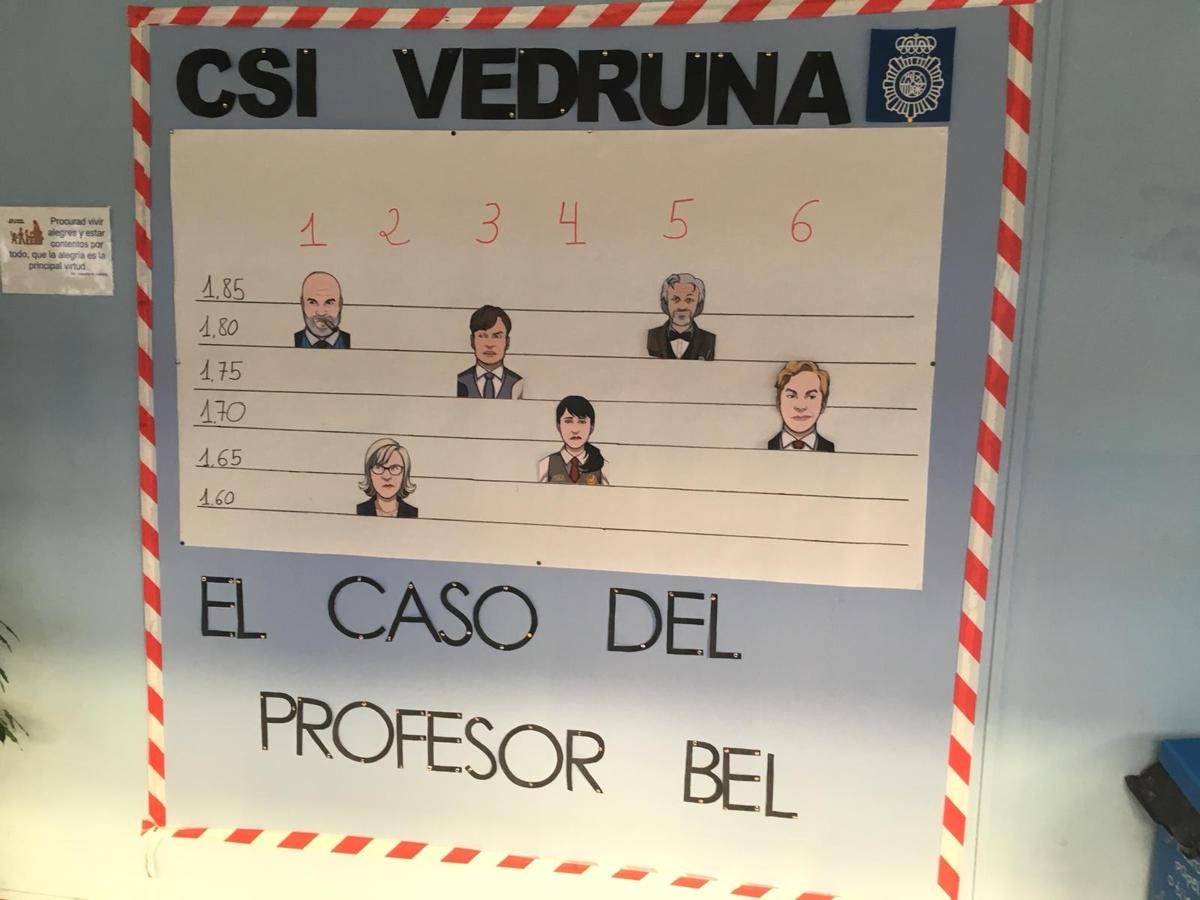 CSI en el colegio de Las Carmelitas de Cáceres