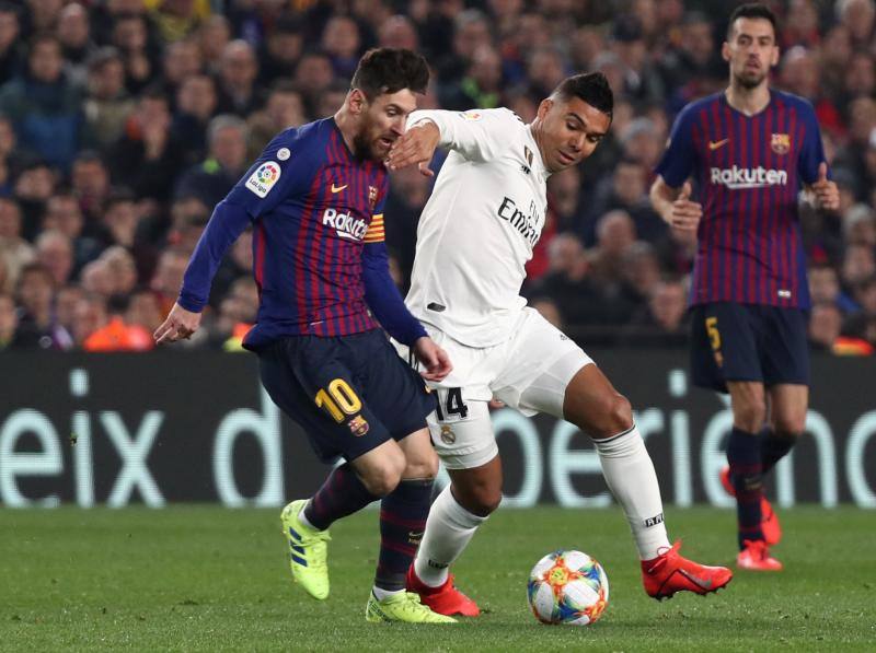 Las mejores imágenes del Barça-Real Madrid