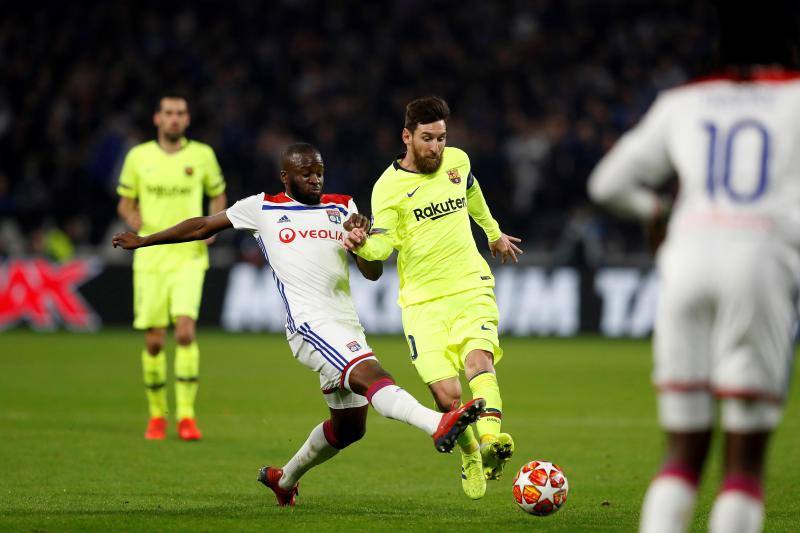 Las mejores imágenes del Lyon-Barcelona