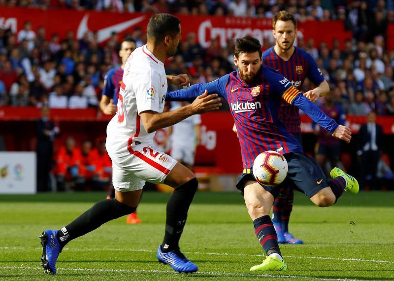 Las mejores imágenes del Sevilla-Barcelona