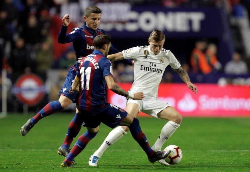 Las mejores imágenes del Levante-Real Madrid