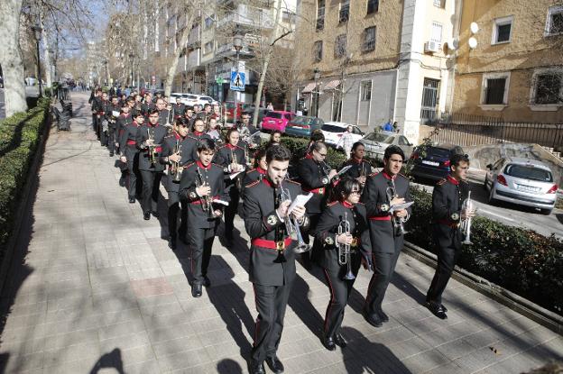 La Semana Santa de Cáceres calienta motores y reúne a 600 músicos de diez bandas