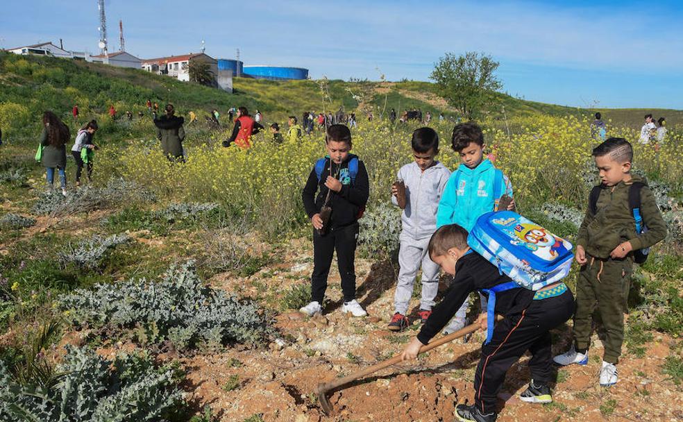 Un bosque autóctono para las Cuestas de Badajoz